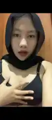 Abg Hijab Eksis bareng pacar